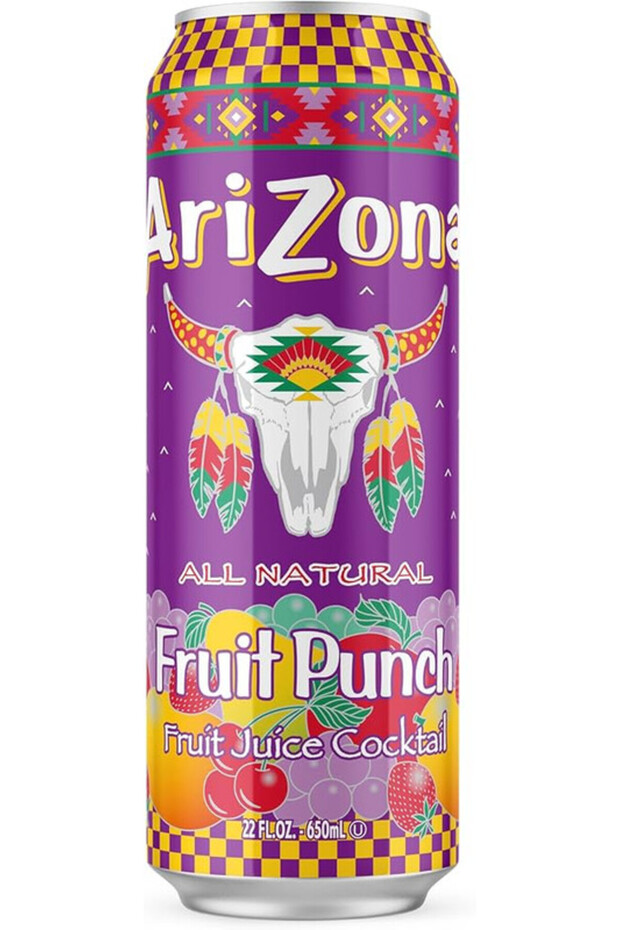 Fruit Punch Fruit Juice Cocktail 650ml, Pack of 24pcs