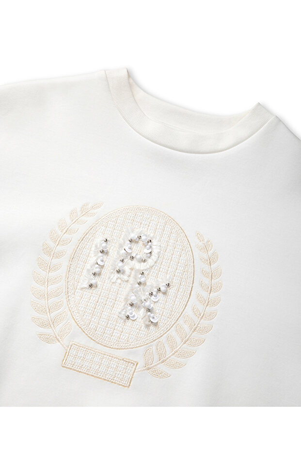 Nakışlı sweatshirt - 4