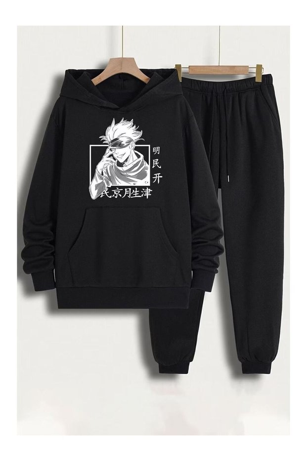 Premium Tracksuit Set – Top and Bottom Set, Modern and Comfortable