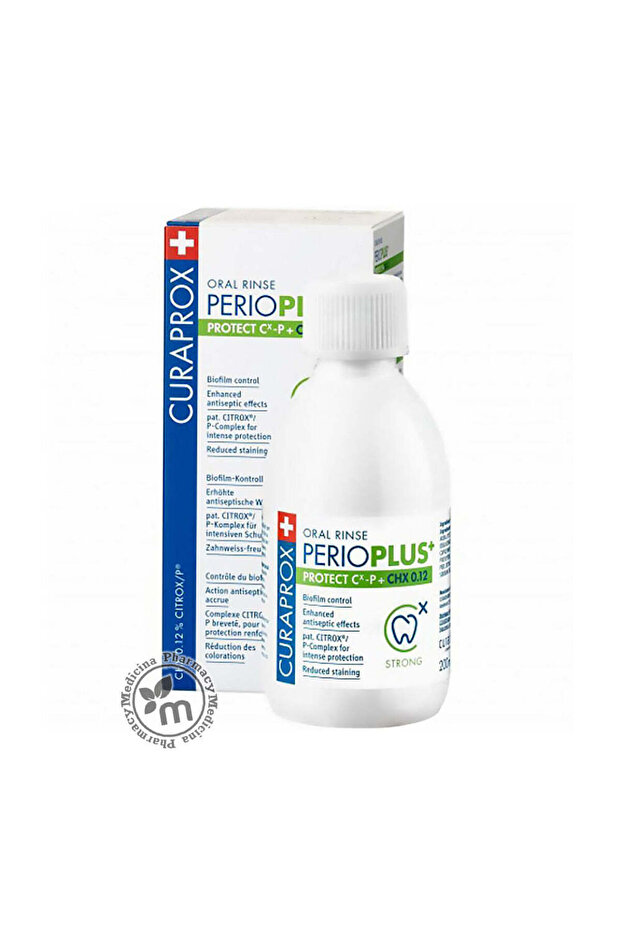 Perio Plus Protect 0.12% CHX Oral Rinse for Strong Gums, 200ml