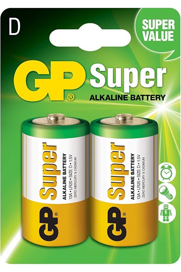 بطاريات قلوية فائقة 9 فولت - 1