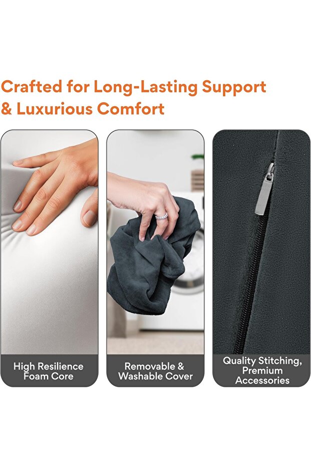 وسادة قراءة مزودة بدعامة للذراعين ومسند للرأس - 6