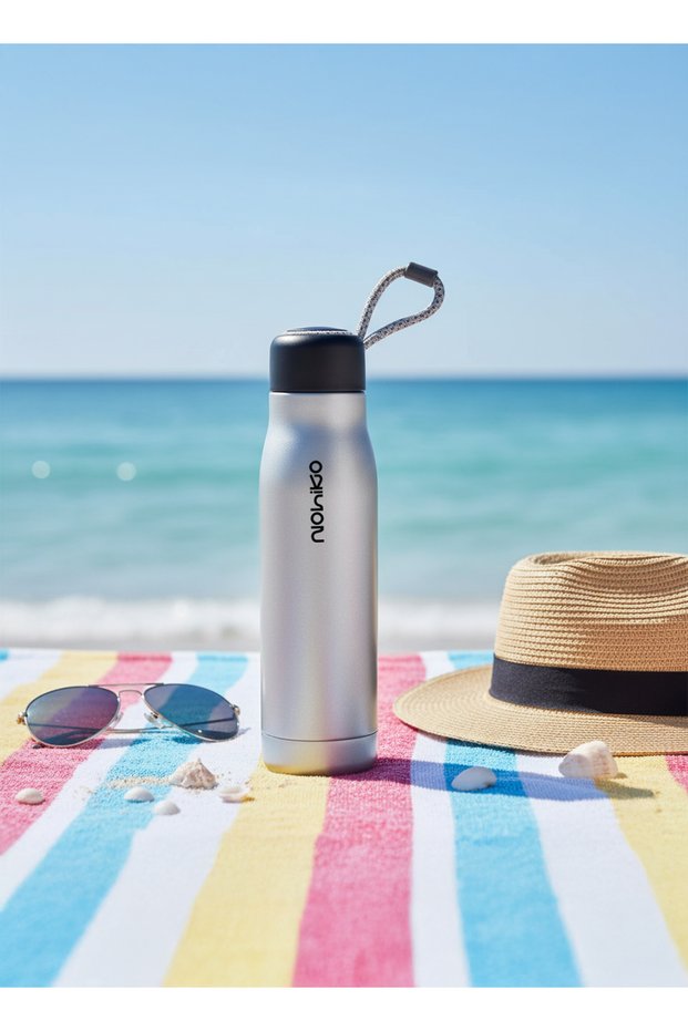 Aura Bottle Steel Thermos 600 ml – Vacuum-Insulated | Leak-Proof | Bpa Free