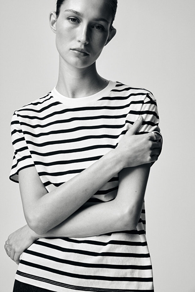 Pamuklu Tişört - 1