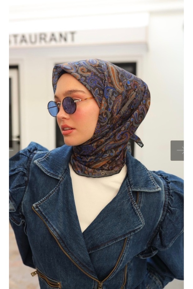 Ethnic Pattern Soft Scarf - 1