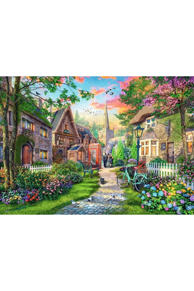 Church Lane 1000 Parça Puzzle - 2