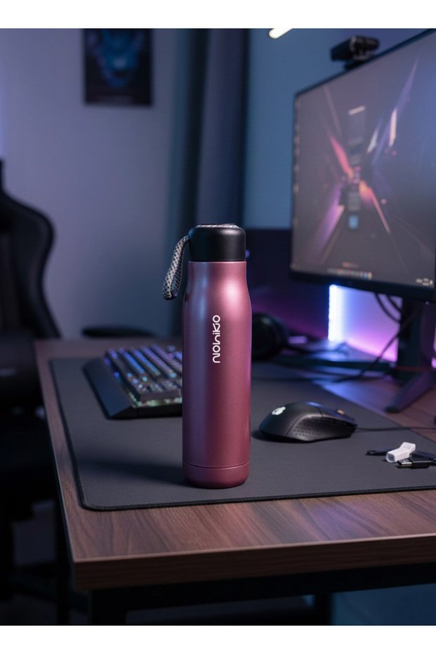 Aura Bottle Steel Thermos 600 ml – Vacuum-Insulated | Leak-Proof | Bpa Free