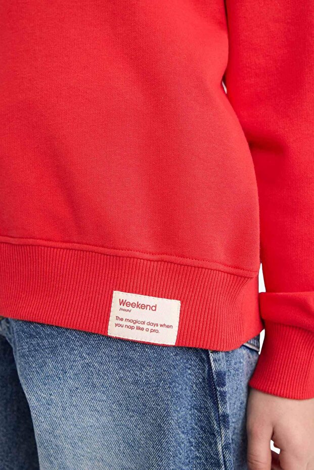 Kız Çocuk Sweat E6842A8/RD227 RED - 3