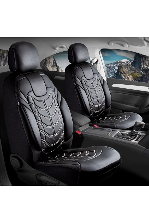 ACKSTORE Bmw 2 Series 216D Compatible Leather Car Seat Cover Front/Rear ...