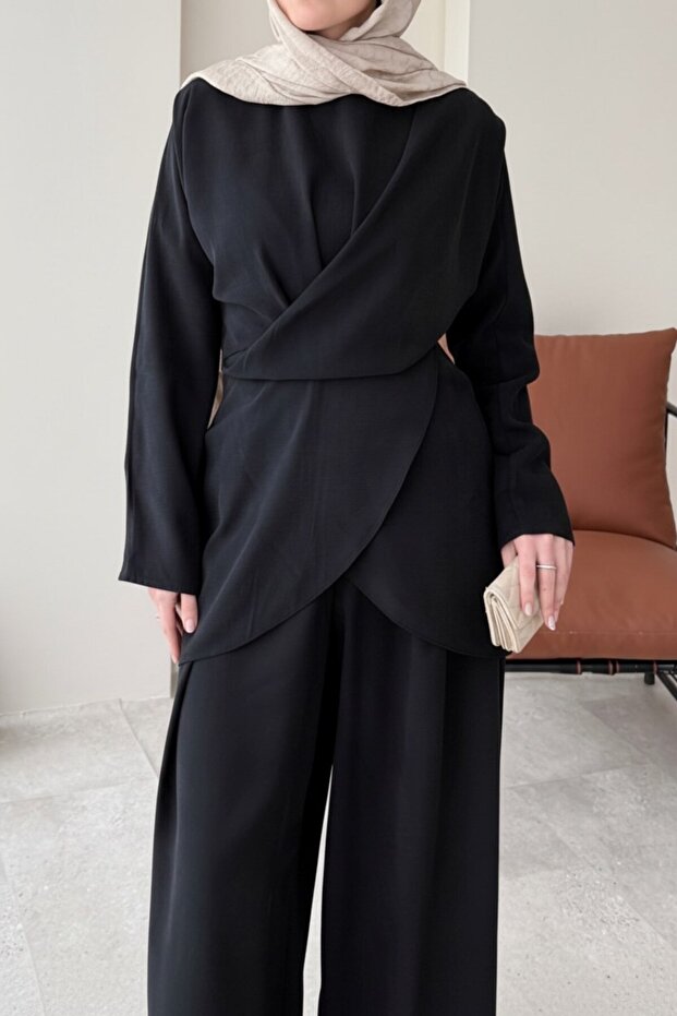Women's Modal Loose Pants Blouse Set