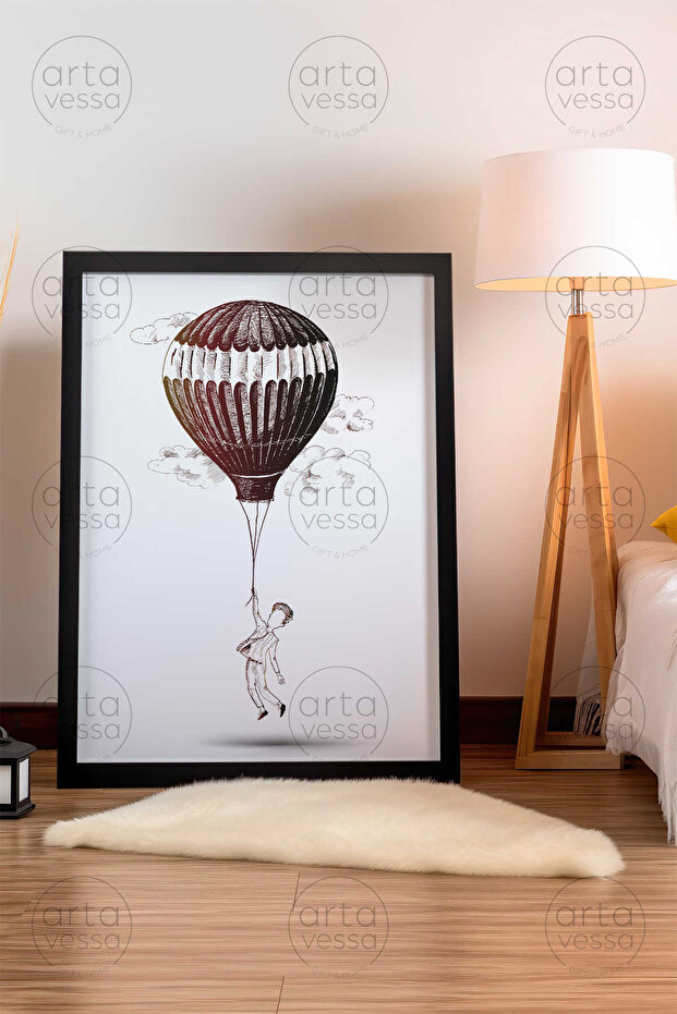 One Piece Black Framed Painting - Artplstksyh21