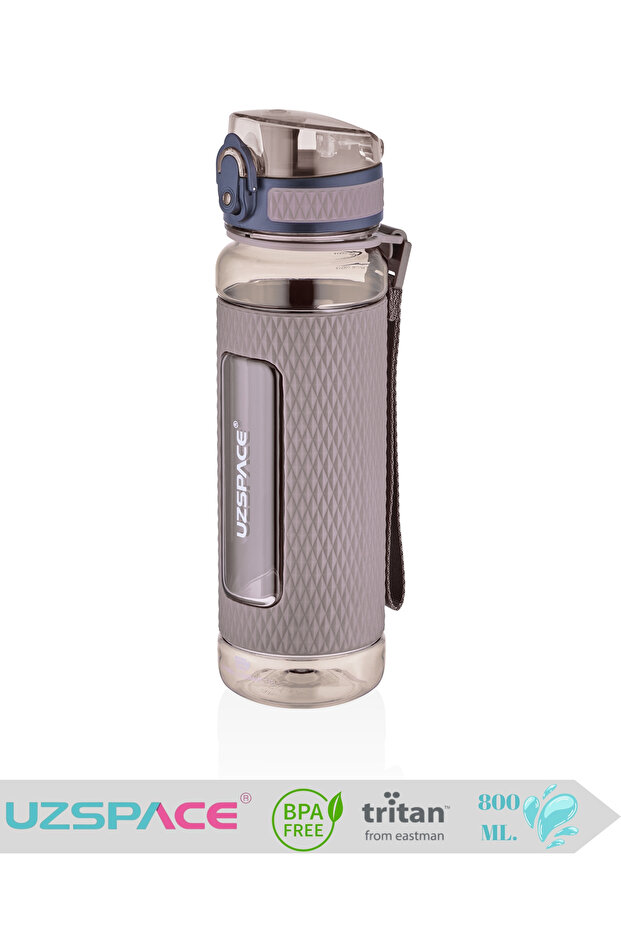 Silicone Body Tritan Water Bottle - 800 Ml.