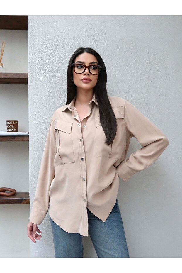 Çıtçıtlı Gömlek - 1