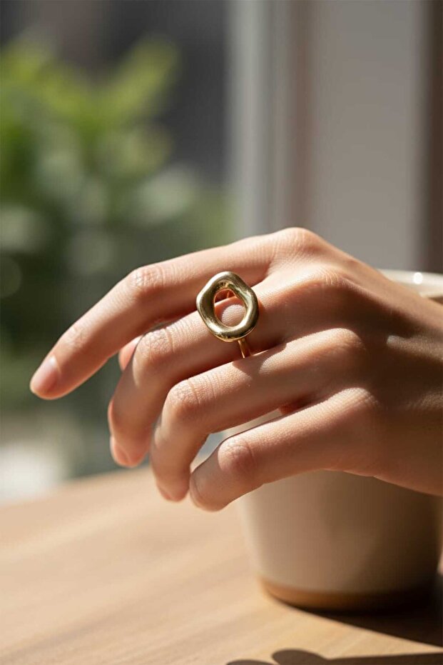 Kararmaz Çelik Yüzük - 1