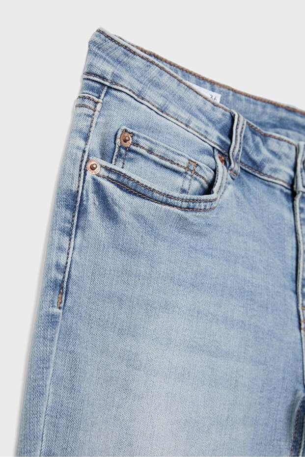 D67 dar kesim bootcut jean - 7