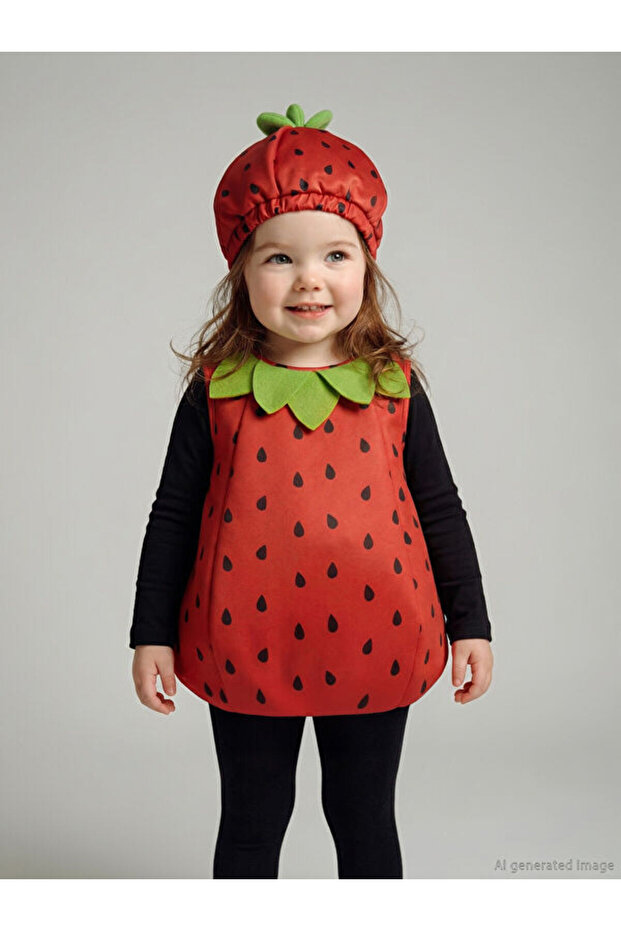 Esvab • Modern & Distinctive Strawberry Shortcake Girl Costume