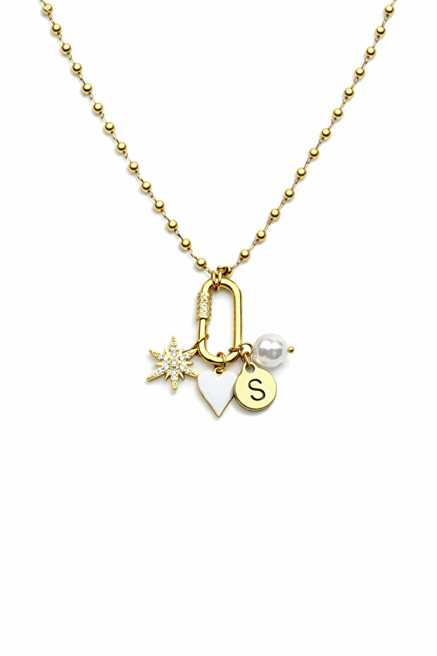 Charmlı Harf Kolye - 1