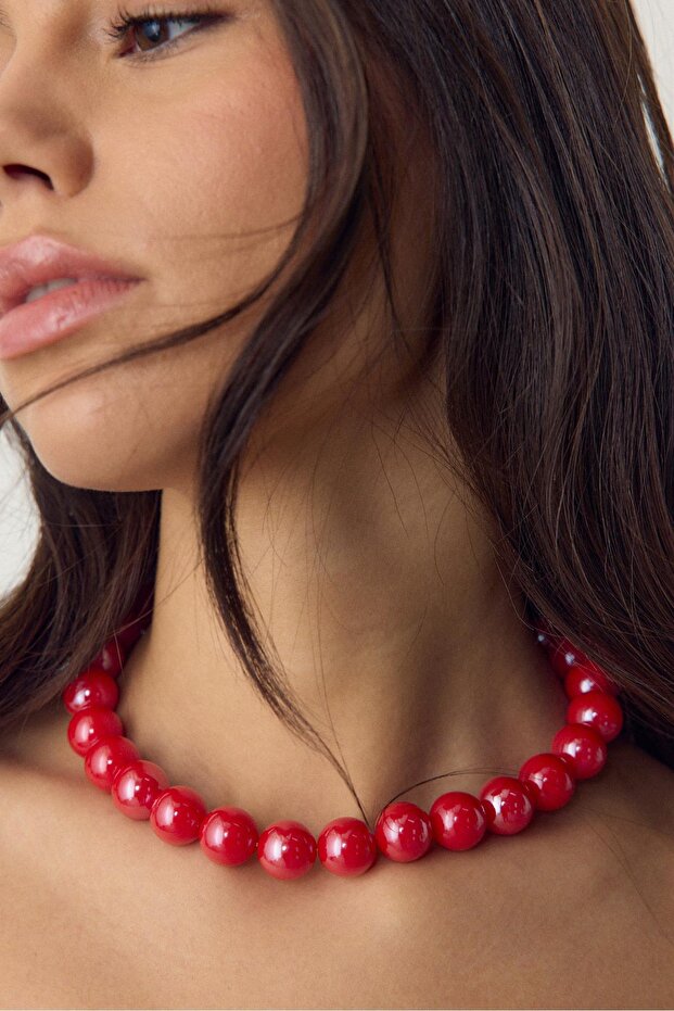 2’li boncuklu kolye seti - 1