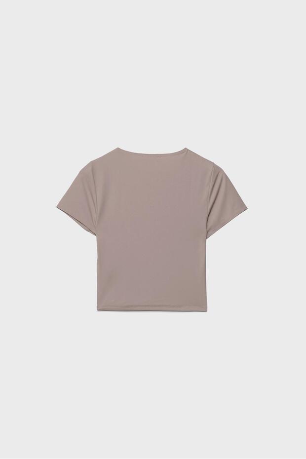 Basic poliamid t-shirt - 7