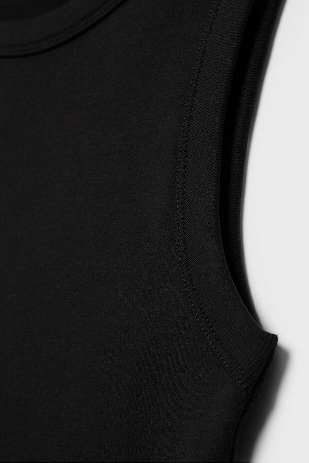 Basic dar kesim top - 8