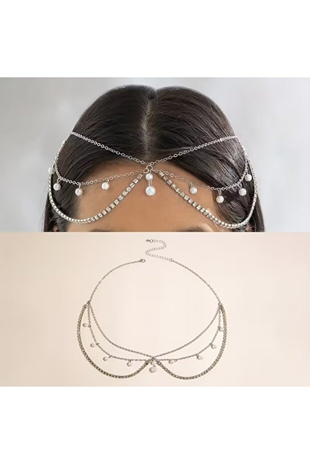 Exotic Hair Accessory Wedding/Engagement/Bridal/Henna/Birthday/Party