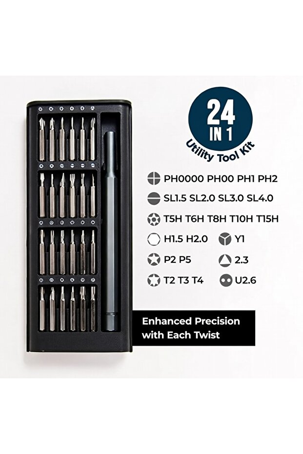 25 Parça Mini Tornavida Seti - 3