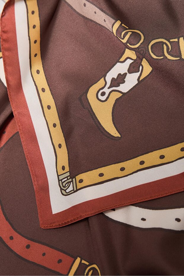 Asma kilitli fular - 2