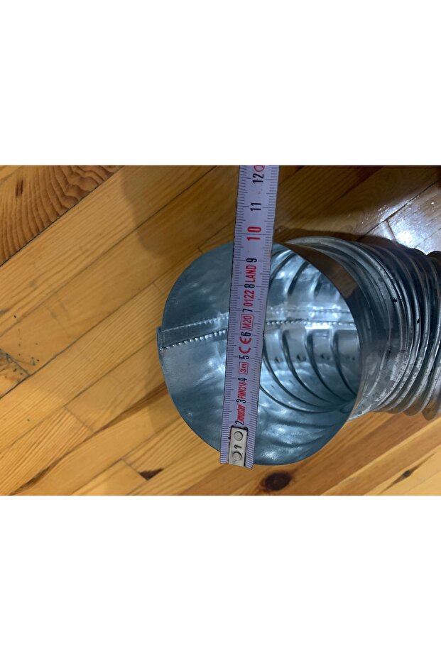 Pelet ve kamp soba dirsek çap 10 cm - 3