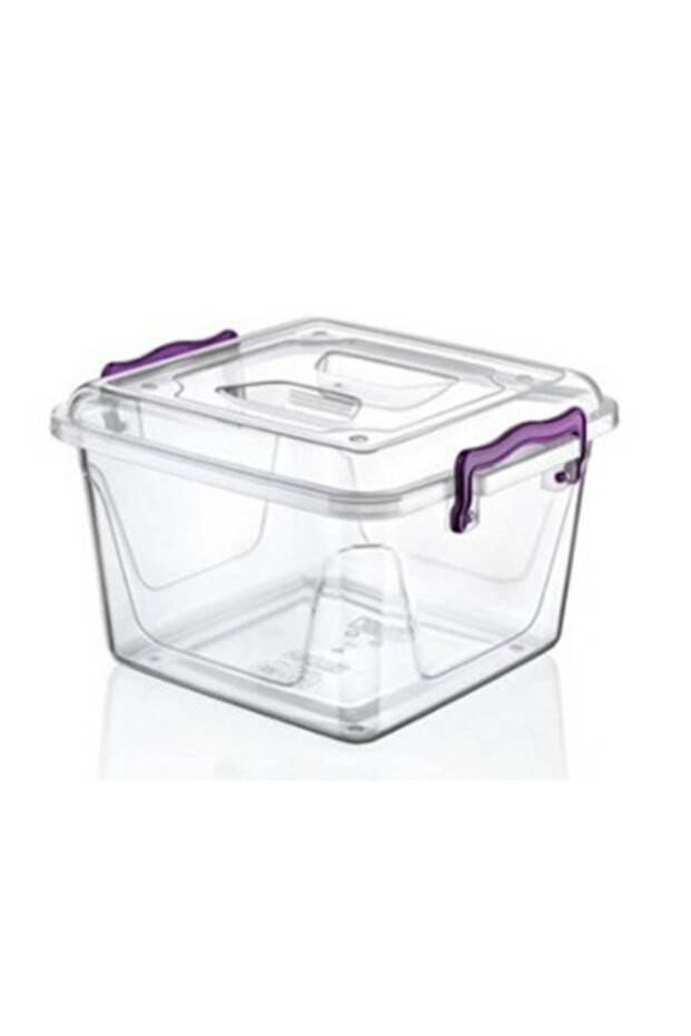 صندوق تخزين عميق مربع رقم 6 سعة 10 لتر E625 - 1