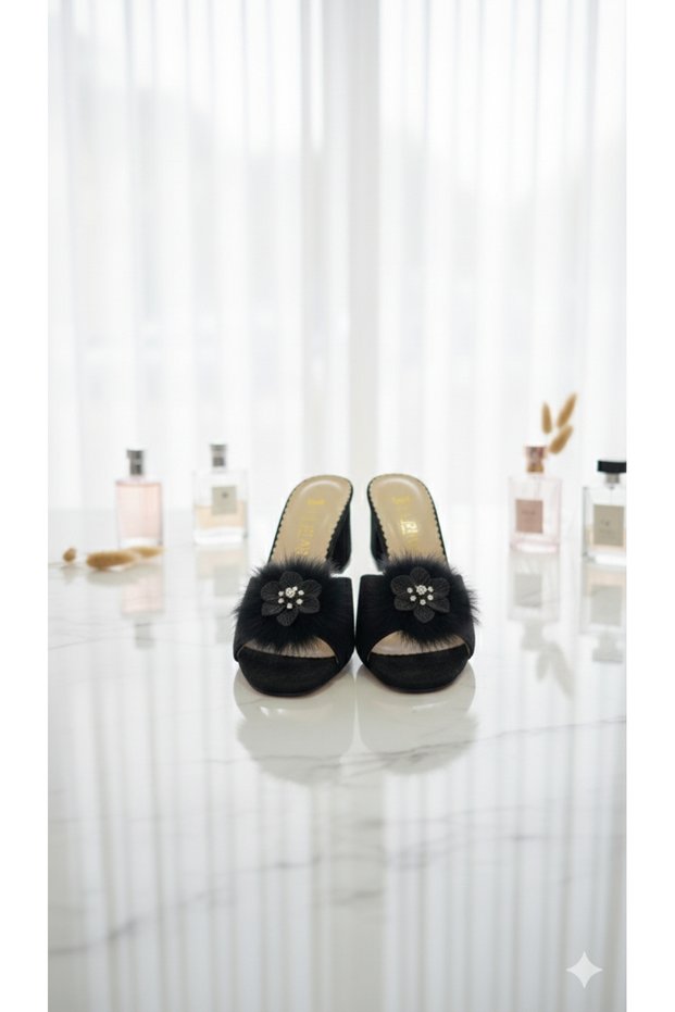Women's Thick Heeled Very Stylish House Slippers