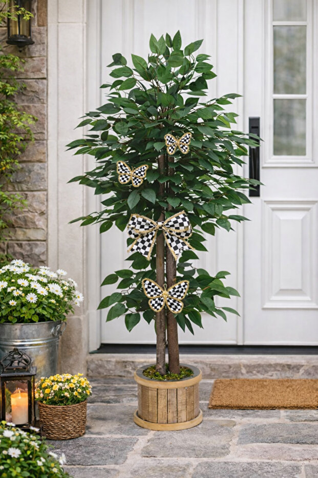 120 Cm Benjamin Yapay Dekor Ağacı - 1