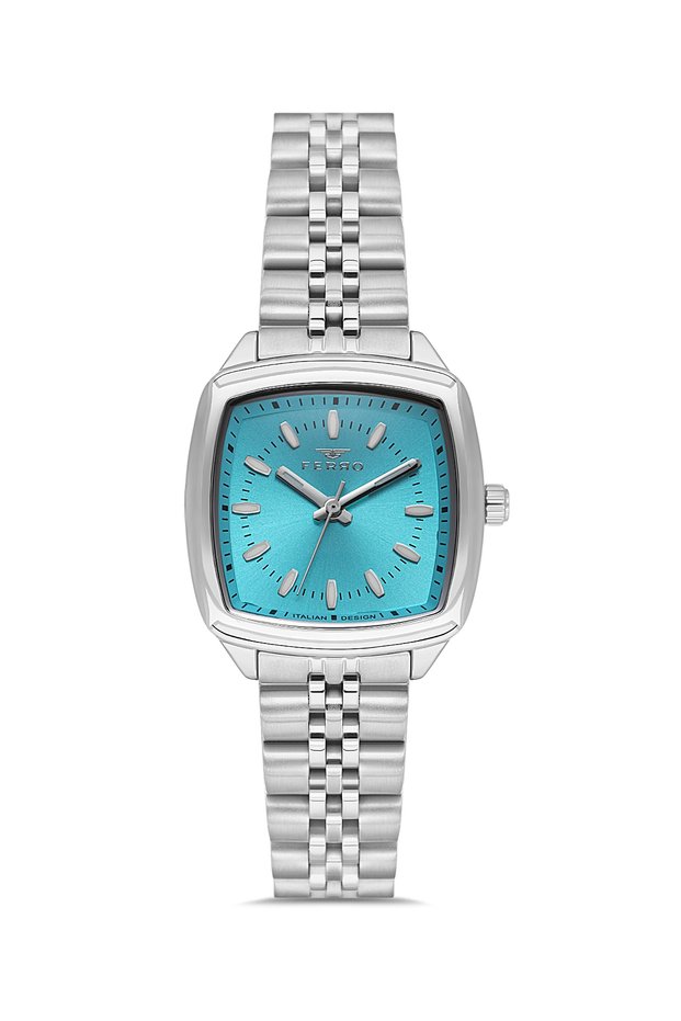 Silver Steel Cord Women Wrist Watch Fl21644A-A15 3Atm Waterproof 2 Year Guarantee Gift Package