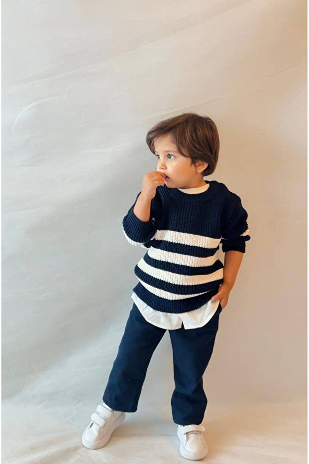 Boy's Knitwear Trousers Suit