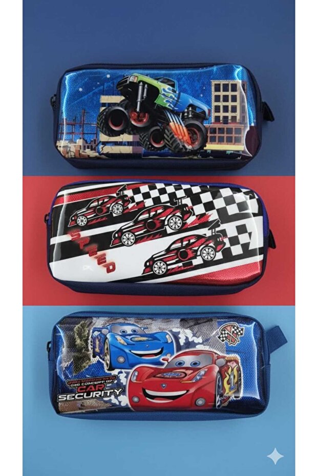 2-Compartment Children's Pencil Case, Pencil Holder, Pencil Bag