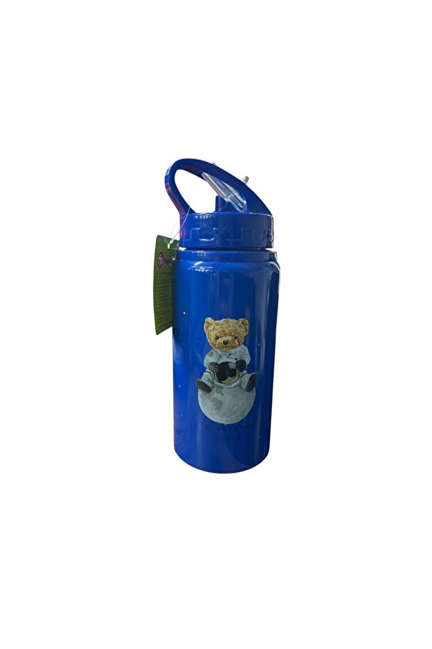 قارورة ألومنيوم منقوشة سعة 500 مل P-1902-أزرق