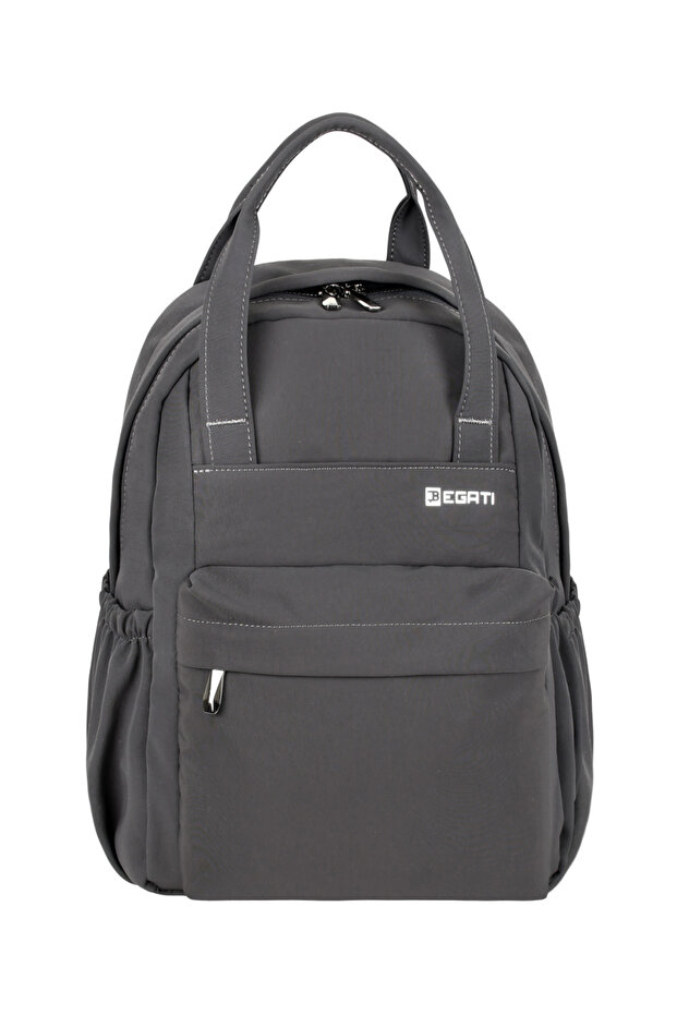 Water Repellent Sweat-Proof Daily Bag Backpack Special Fabric Lightweight Unisex Backpack Black