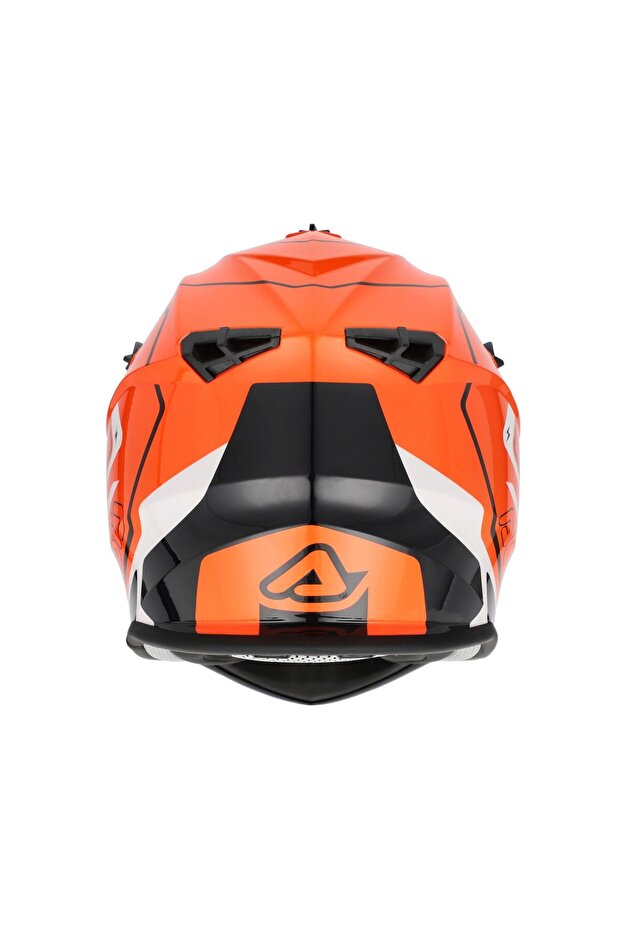 Lınear Kask 2206 Turuncu Beyaz - 6