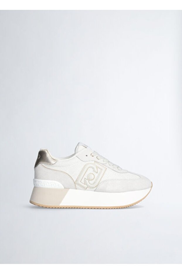 Ekru Platform Sneaker - 1