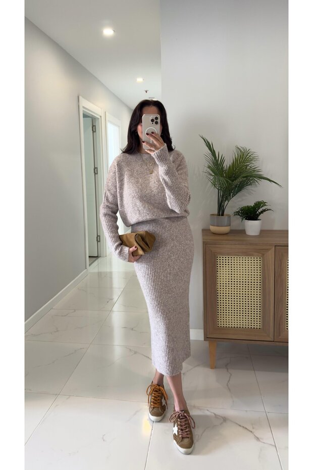 Women's Long Knitwear Dress