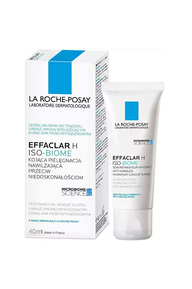 La Roche-Posay Effaclar H Multi Compensating Soothing Moisturizer for Oily Skin, 40ml