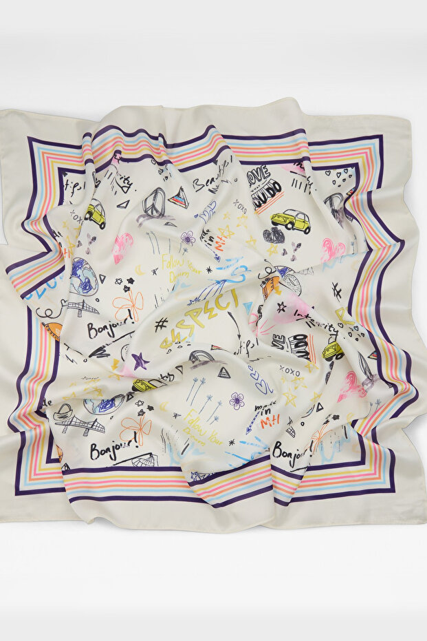 LABRILDEN - Kadın Multi Fular - 4