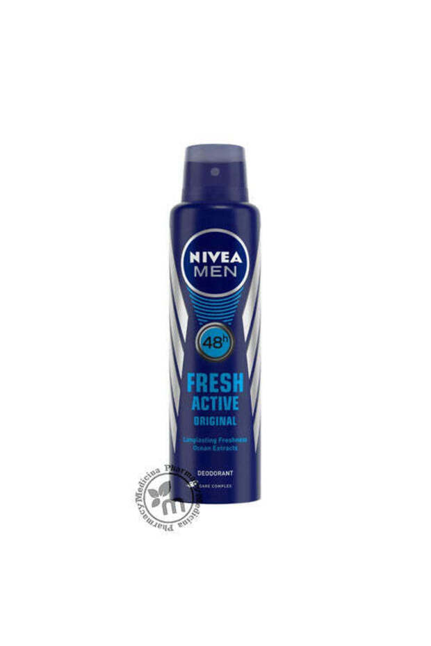 Men Fresh Active Marine Scent Long Lasting Deodorant Spray (150ml)