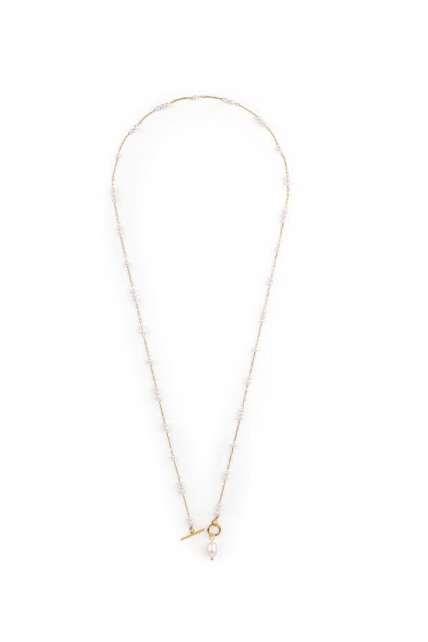 Maya Pearl Drop Necklace