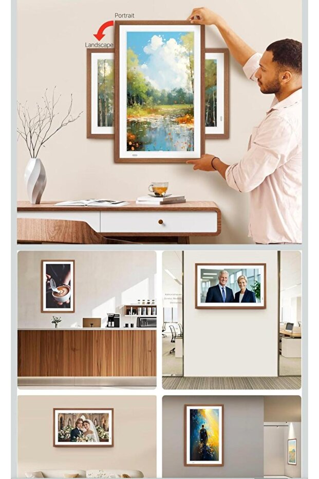 PHOTO FRAME DIGITAL SCREEN 21.5 INCH