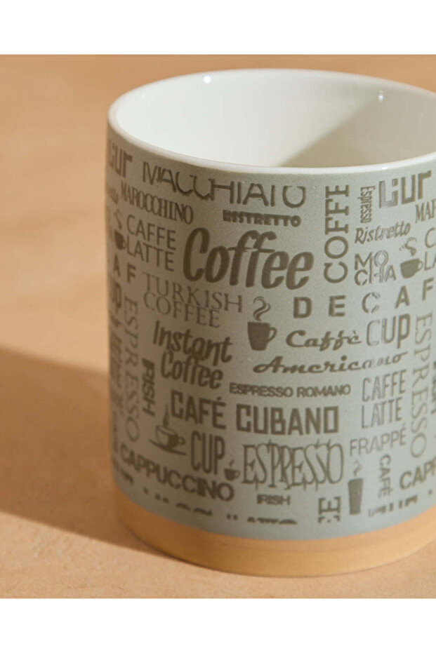 Mint Printed Coffee Mug - 4