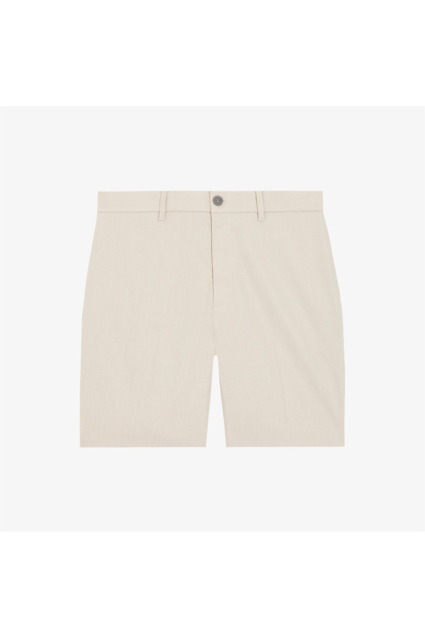 Erkek Krem Şort - 2