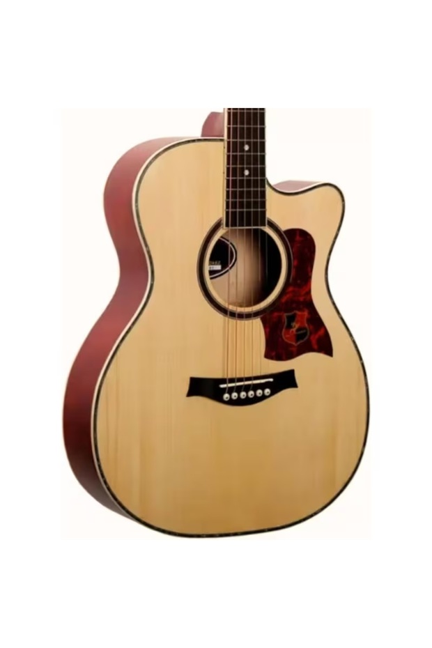 An Excellent Acoustic Guitar from The Swift Horse Series Matte Spruce Wood Body in a Natural Color.