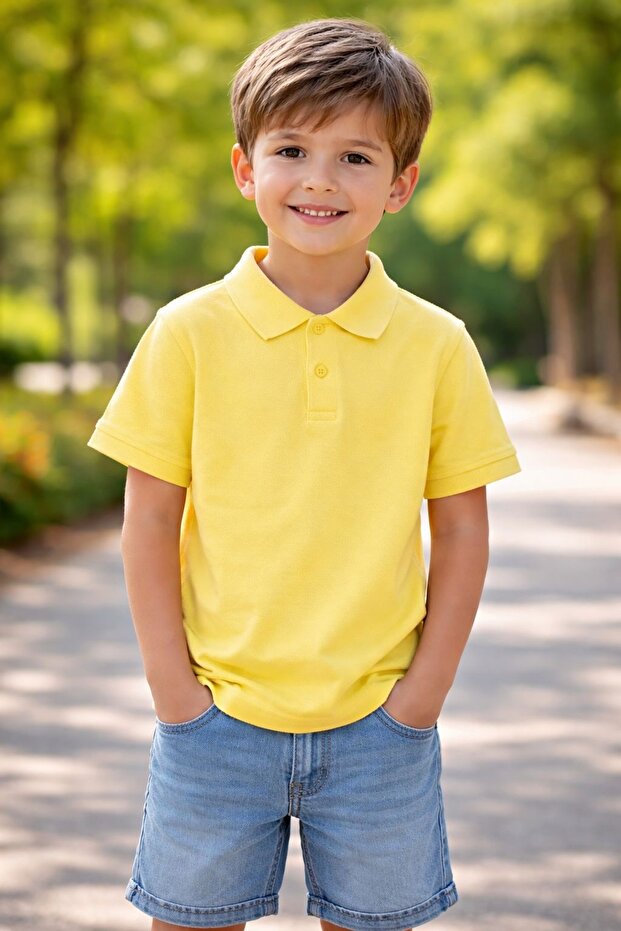 Poloyaka kısa kol üst - 1