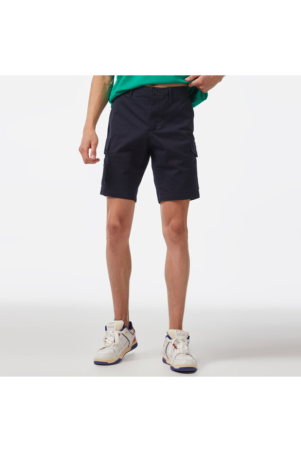 Erkek Mavi Şort - 3