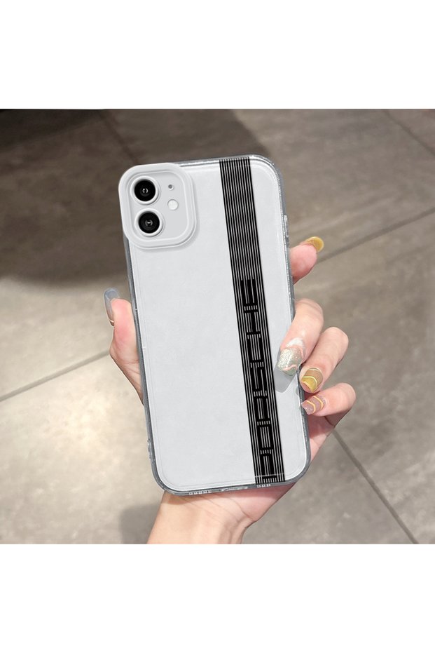 حافظة هاتف من السيليكون الناعم بنمط السيارة مع حماية شفافة للكاميرا متوافقة مع iPhone 11